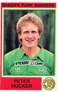 Figurina Peter Hucker - UK Football 1984-1985 - Panini