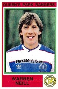 Sticker Warren Neill - UK Football 1984-1985 n. 218 - Panini
