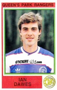 Sticker Ian Dawes - UK Football 1984-1985 n. 219 - Panini