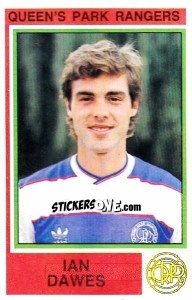 Sticker Ian Dawes - UK Football 1984-1985 - Panini