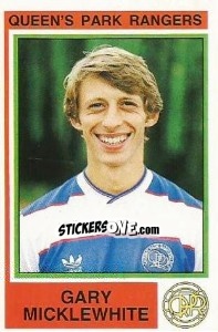 Figurina Gary Micklewhite - UK Football 1984-1985 - Panini