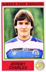 Sticker Jeremy Charles - UK Football 1984-1985 - Panini