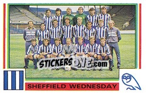 Sticker Team Photo - UK Football 1984-1985 - Panini