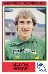Sticker Martin Hodge - UK Football 1984-1985 - Panini