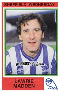 Sticker Lawrie Madden - UK Football 1984-1985 - Panini