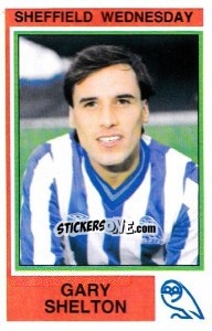 Sticker Gary Shelton - UK Football 1984-1985 - Panini