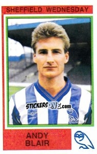 Cromo Andy Blair - UK Football 1984-1985 - Panini