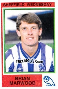 Sticker Brian Marwood - UK Football 1984-1985 n. 242 - Panini