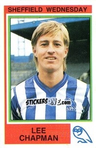 Sticker Lee Chapman - UK Football 1984-1985 - Panini