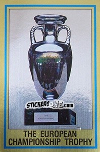 Figurina European Championships - UK Football 1984-1985 - Panini