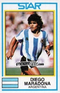 Figurina Diego Maradona