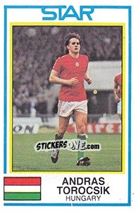 Sticker Andras Torocsik - UK Football 1984-1985 n. 260 - Panini