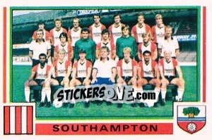 Sticker Team Photo - UK Football 1984-1985 - Panini