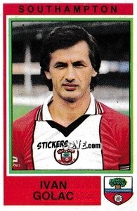 Sticker Ivan Golac - UK Football 1984-1985 - Panini