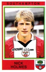 Sticker Nick Holmes - UK Football 1984-1985 n. 275 - Panini