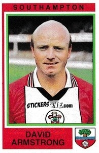 Figurina David Armstrong - UK Football 1984-1985 n. 276 - Panini