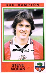 Figurina Steve Moran - UK Football 1984-1985 - Panini