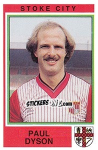 Sticker Paul Dyson - UK Football 1984-1985 n. 284 - Panini