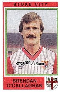 Cromo Brendan O'Callaghan - UK Football 1984-1985 n. 286 - Panini
