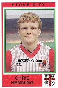 Sticker Chris Hemming - UK Football 1984-1985 - Panini