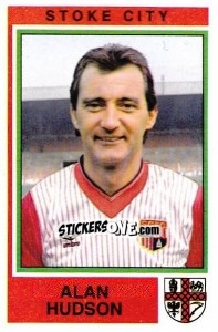 Figurina Alan Hudson - UK Football 1984-1985 - Panini