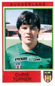 Sticker Chris Turner - UK Football 1984-1985 - Panini