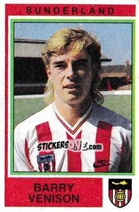 Sticker Barry Venison - UK Football 1984-1985 - Panini
