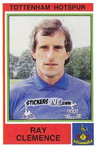 Cromo Ray Clemence - UK Football 1984-1985 - Panini