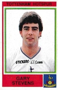 Sticker Gary Stevens - UK Football 1984-1985 - Panini