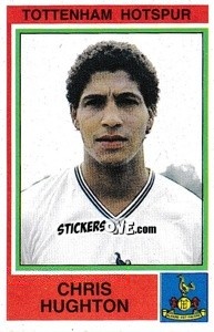 Figurina Chris Hughton - UK Football 1984-1985 - Panini