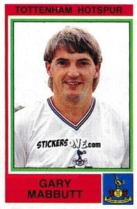 Sticker Gary Mabbutt - UK Football 1984-1985 n. 321 - Panini