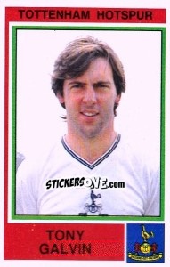 Sticker Tony Galvin - UK Football 1984-1985 n. 325 - Panini