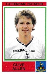 Sticker Clive Allen - UK Football 1984-1985 - Panini