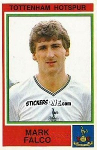 Figurina Mark Falco - UK Football 1984-1985 n. 327 - Panini