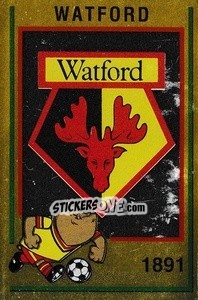 Sticker Badge - UK Football 1984-1985 - Panini