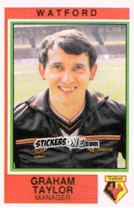 Cromo Graham Taylor - UK Football 1984-1985 - Panini