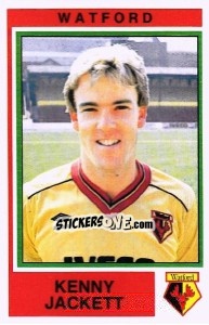 Figurina Kenny Jackett - UK Football 1984-1985 n. 337 - Panini