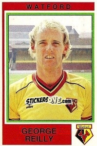 Cromo George Reilly - UK Football 1984-1985 - Panini