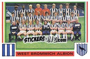 Sticker Team Photo - UK Football 1984-1985 - Panini