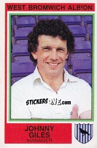 Cromo Johnny Giles - UK Football 1984-1985 - Panini