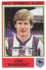 Sticker Ken McNaught - UK Football 1984-1985 - Panini