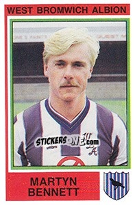 Cromo Martyn Bennett - UK Football 1984-1985 - Panini