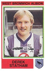 Cromo Derek Statham - UK Football 1984-1985 - Panini