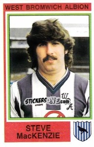 Sticker Steve MacKenzie - UK Football 1984-1985 - Panini