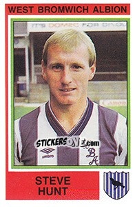 Sticker Steve Hunt - UK Football 1984-1985 n. 353 - Panini