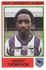 Sticker Garry Thompson - UK Football 1984-1985 - Panini