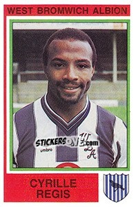 Sticker Cyrille Regis - UK Football 1984-1985 n. 357 - Panini