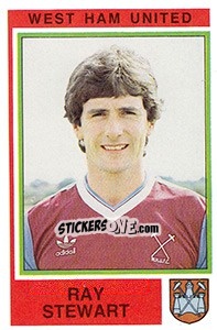 Sticker Ray Stewart - UK Football 1984-1985 n. 364 - Panini