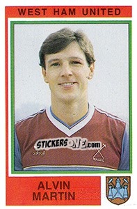 Sticker Alvin Martin - UK Football 1984-1985 n. 366 - Panini