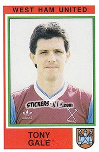 Cromo Tony Gale - UK Football 1984-1985 n. 368 - Panini